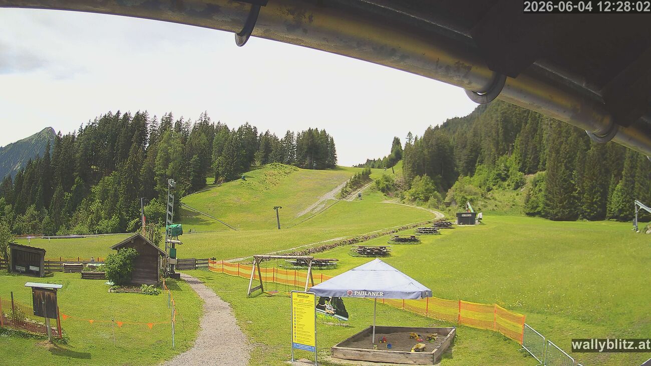 Aktuelles Bild unserer Webcam Elbigenalp