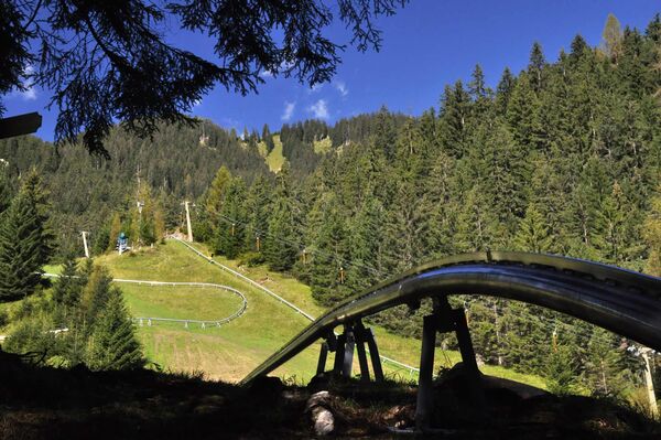 Blick auf die Strecke