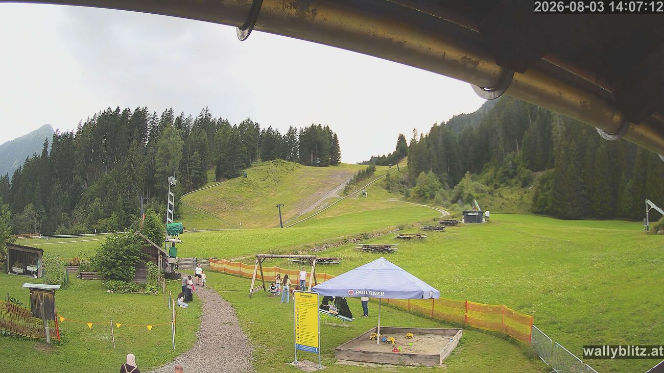 Aktuelles Bild unserer Webcam Elbigenalp