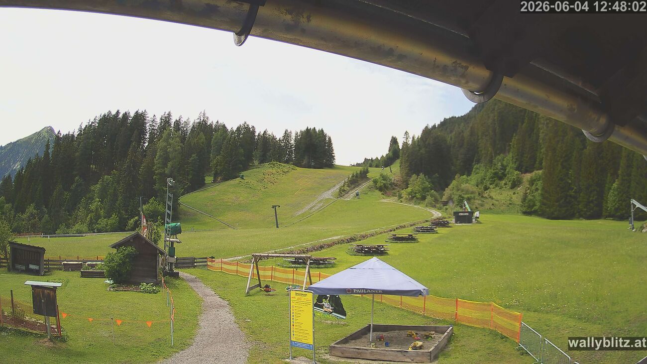 Aktuelles Bild unserer Webcam Elbigenalp